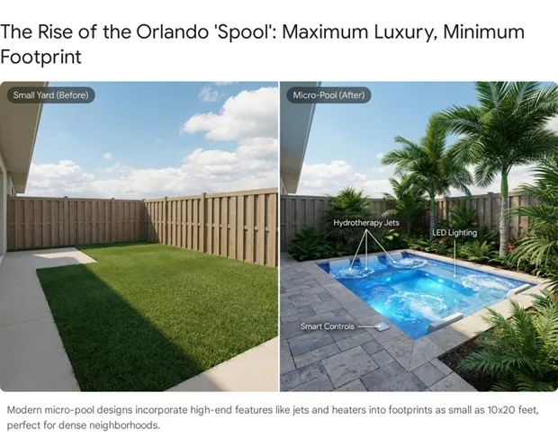 Orlando Pool Trends 2026: Micro-Pools and Spools Are Taking Over