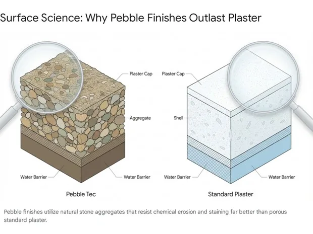 Pebble Tec vs. Plaster: Best Pool Finish for Florida Summers