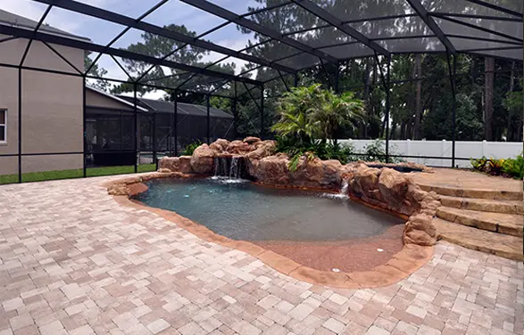 Swimming Pool Deck Pavers & Coping